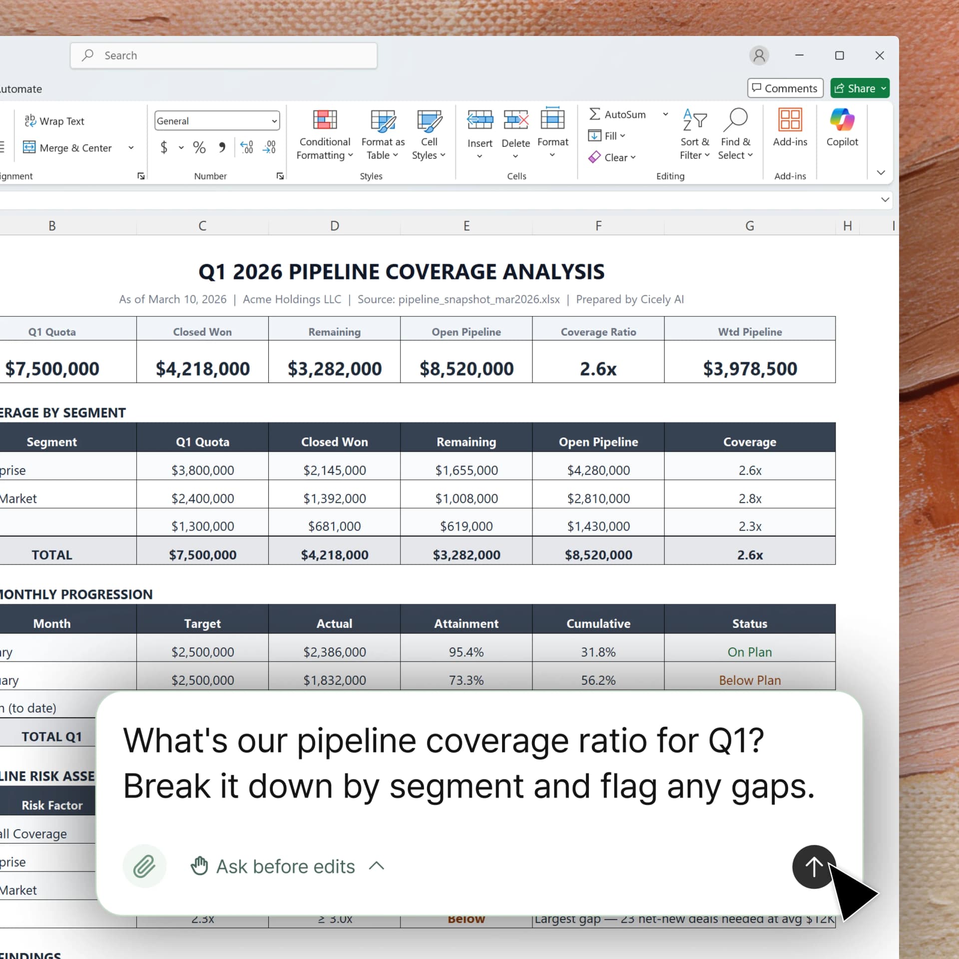 Chat with Revenue Data